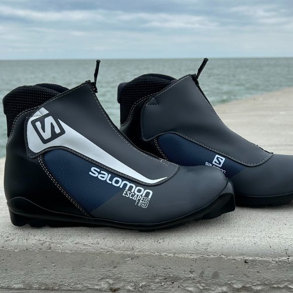 Salomon Escape 5 TR Cross Country Ski Boot SNS Binding Men Size 10 - Picture 2 of 7